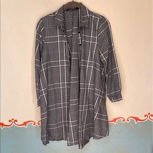 NWOT Zara Woman A-line Plaid Dress Size XS